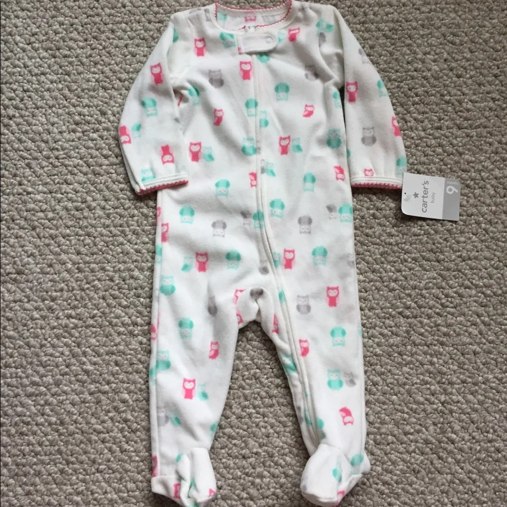 Toddler Footie Pajamas Size‎ 9 Months